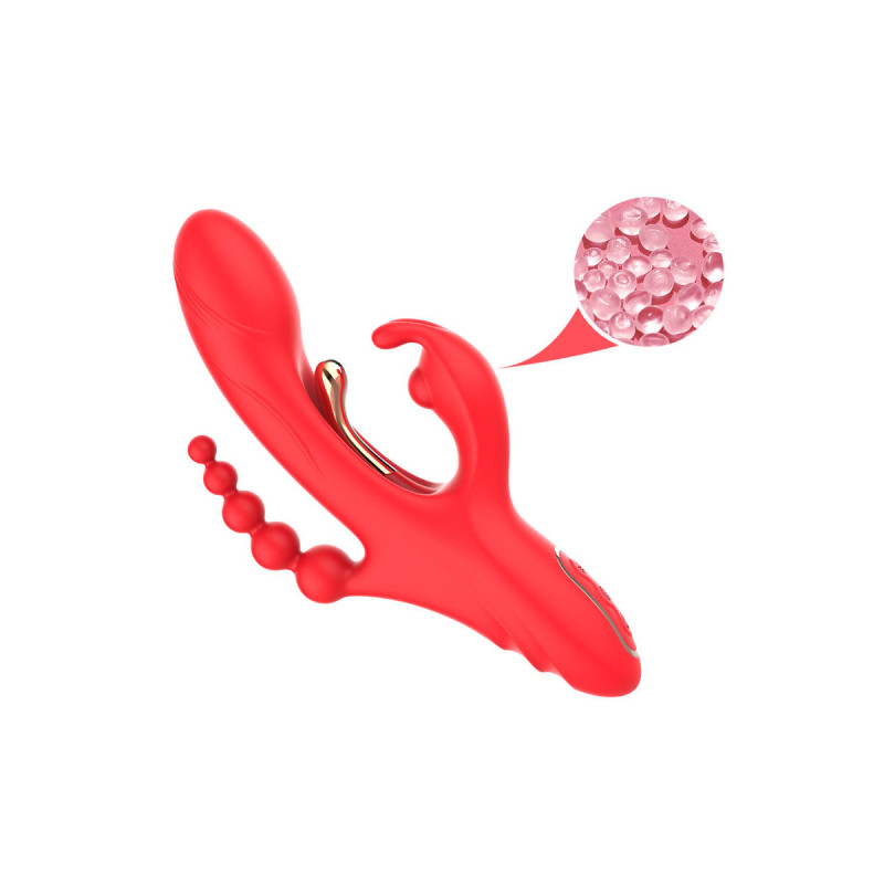 Armony - Vibrador Estimulador Punto G Y Clítoris Rojo | Vybes.it