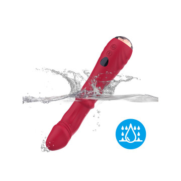 Armony - Dildo Vibrador Estimulador Punto A Termoajustable Rojo |