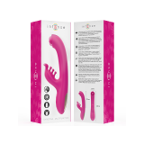 Intense - Christina Vibrateur Lapin Multifonction 22,5 Cm Rose |