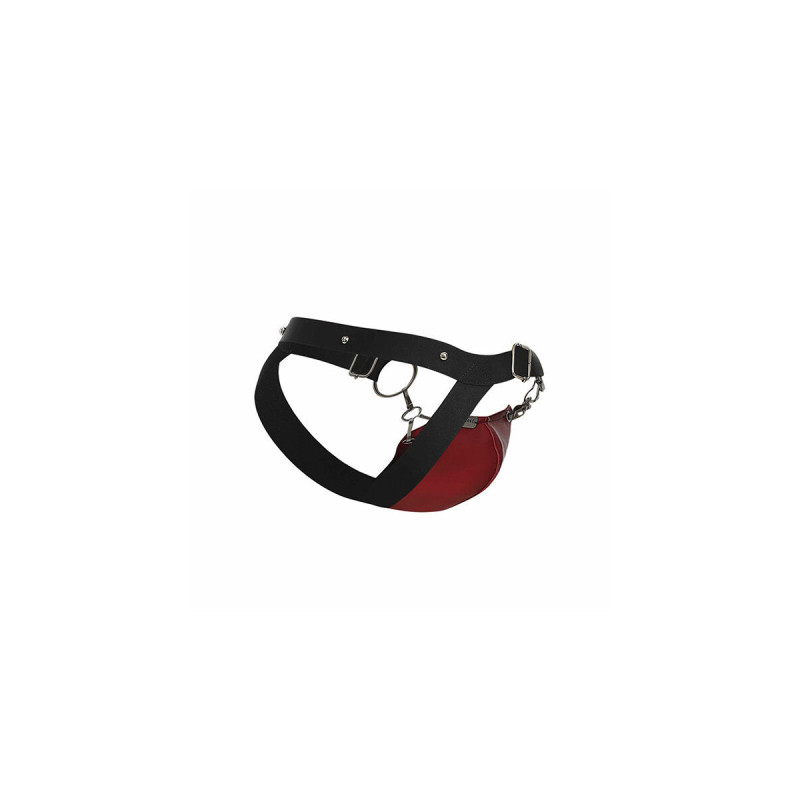 MOB - DNGEON SNAP JOCKSTRAP RED ONE SIZE - Jockstraps | Vybes.it