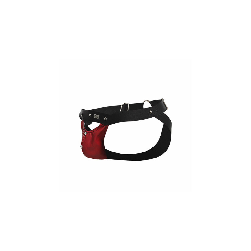 MOB - DNGEON JOCKSTRAP ATHLETE ROUGE TAILLE UNIQUE - Jockstraps