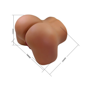 Crazy Bull - Wendy Trasero Femenino Realista Vibrador & Succionador