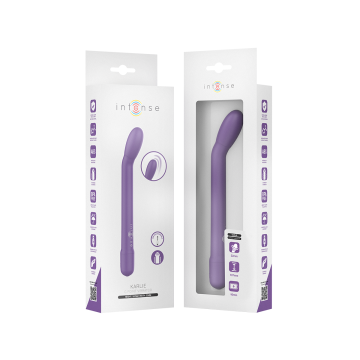 Intense - Karlie Estimulador Punto - G Recargable Morado | Vybes.it