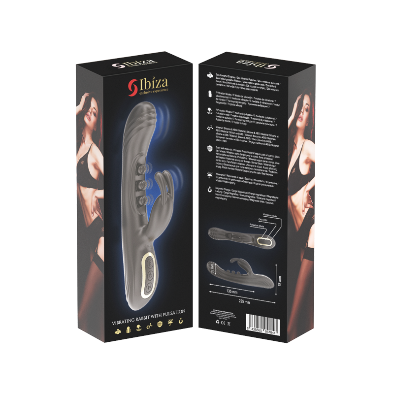 IBIZA - LAPIN VIBRANT À PULSATION - IBIZA TECHNOLOGY - Vibrateurs de…