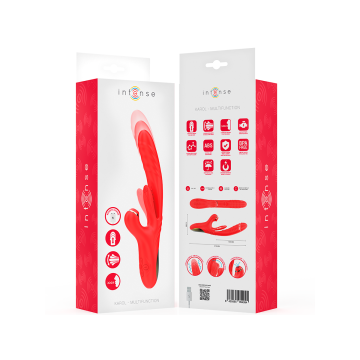 Intense - Karol Vibrateur Multifonction Poussée & Stimulation &