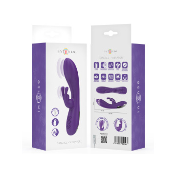 Intense - Randall Vibrador Rabbit 10 Vibraciones Morado | Vybes.it