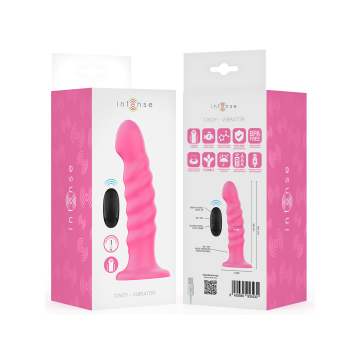 Intense - Cindy Vibrator Grösse L Spiralendesign 10 Vibrationen