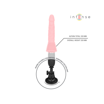 Intense - Cynthia Fernbedienungs - Stossvibrator Mit Wärmefunktion
