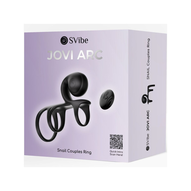 Snail Vibe - Jovi Arc Anillo De Pareja Control Remoto Negro |