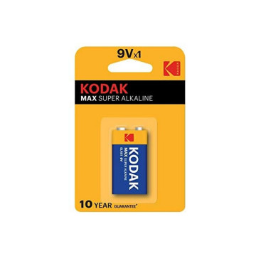 KODAK - BATTERIA ALCALINE MAX 9V LR61 - Batterie alcaline