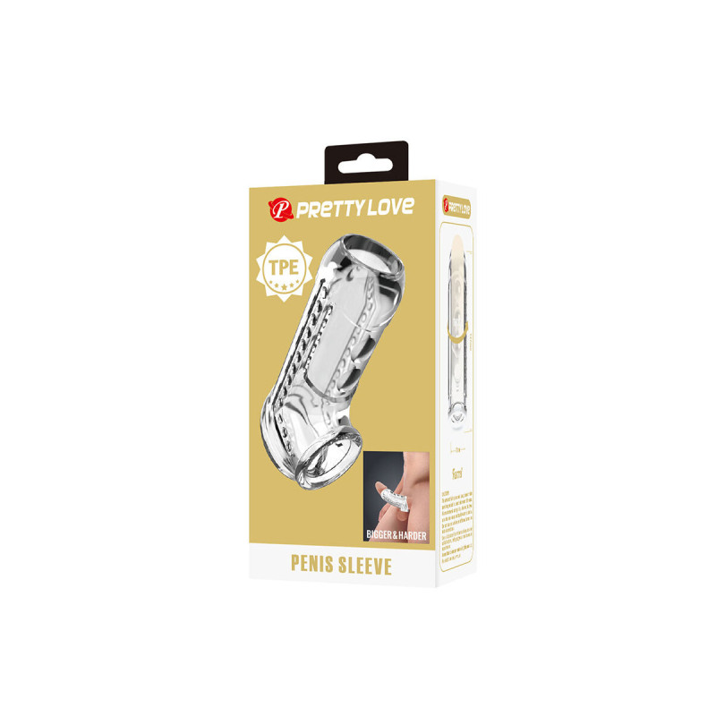 PRETTY LOVE - GUAINA PER PENE TRASPARENTE CON TEXTURE - FOR HIM - Man…