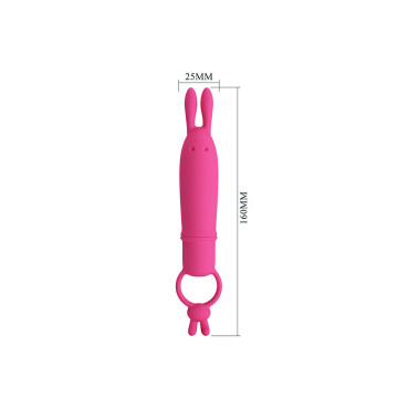 Pretty Love - Delia Vibrateur Rabbit Avec Anneau De Résistance |