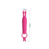 Pretty Love - Delia Vibrateur Rabbit Avec Anneau De Résistance |