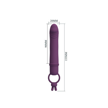 Pretty Love - Cora Vibrateur En Forme De Pénis Avec Anneau De