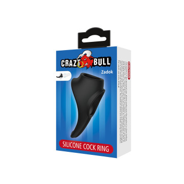 Crazy Bull - Zadok Anillo Ergonómico Con Estimulador De Periné |