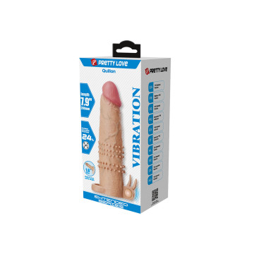 Pretty Love - Quillon Funda Para Pene Con Estimulador De Clítoris Y