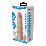 PRETTY LOVE - QUILLON FUNDA PARA PENE CON ESTIMULADOR DE CLÍTORIS Y VIBRACIÓN