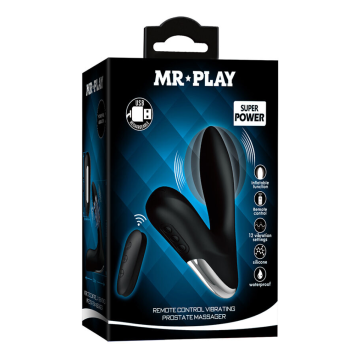 MR PLAY - MASAJEADOR DE PRÓSTATA CON VIBRACIÓN CONTROL REMOTO