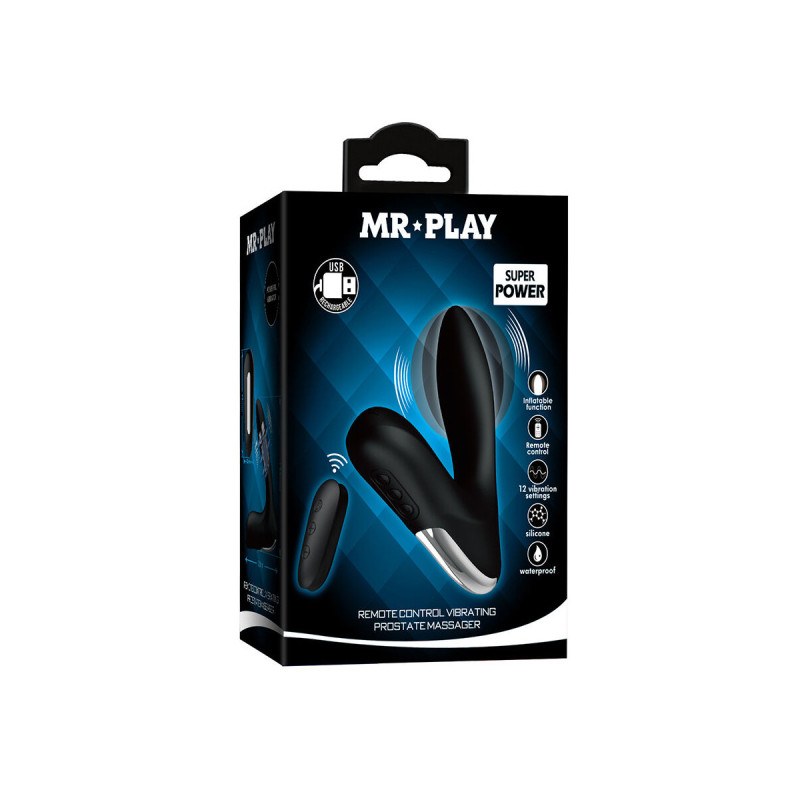 Mr Play - Masseur De Prostate Avec Télécommande À Vibrations |