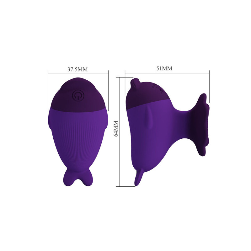 Pretty Love - Dolphin Mini Vibrador Con Sujeción | Vybes.it