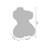 Hidden Desire - Juicy Double D Masturbador Vagina Y Ano 5 Kg |