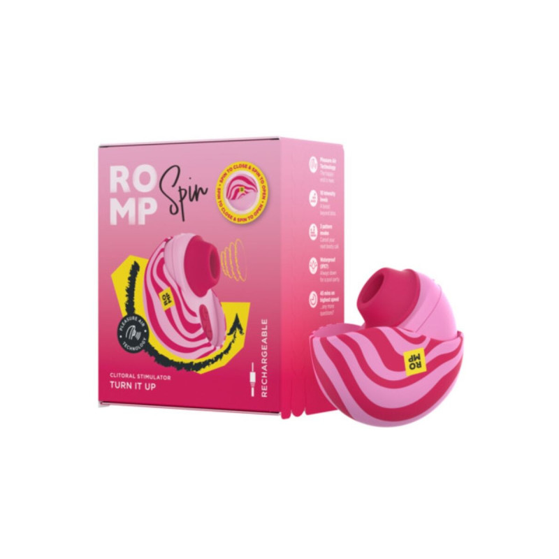 Romp - Spin Succionador De Clítoris Apertura Y Cierre Giratorio |