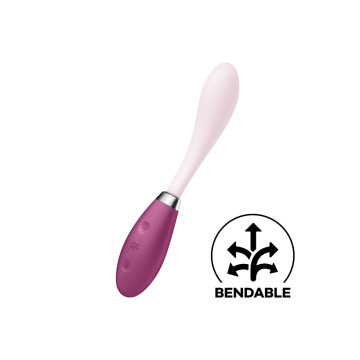 Satisfyer - G - Spot Flex 3 Multi Vibrador Rojo | Vybes.it