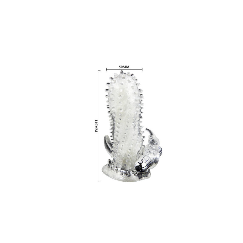 Baile - Brave Man Extensión Pene Vibrador Rabbit | Vybes.it