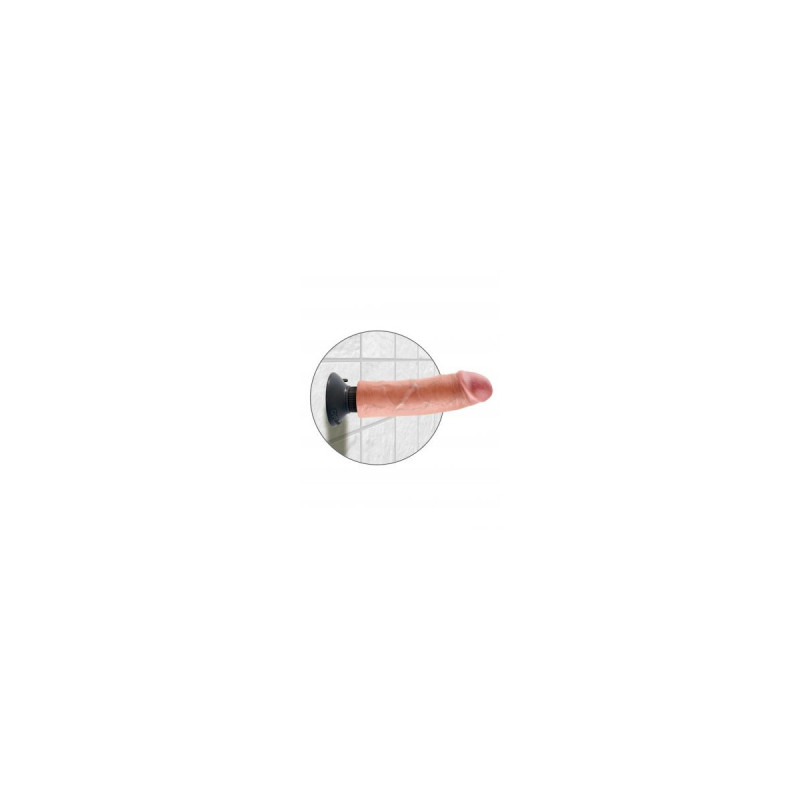 King Cock - Dildo Vibratore 20.32 Cm Naturale | Vybes.it