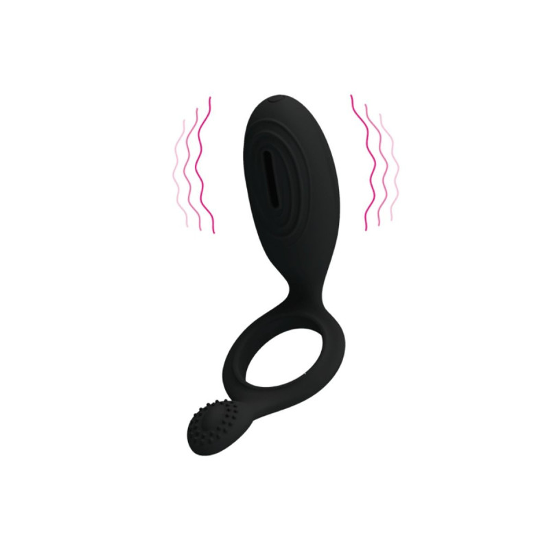 Pretty Love - Ethel Anillo Vibrador Con Estimulador | Vybes.it