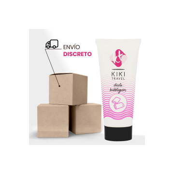 KIKÍ TRAVEL - STRAWBERRY GUM SCHMIERMITTEL 50 ML - Mit köstlichen Aro…