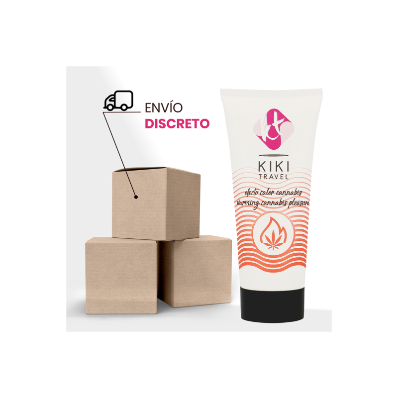 KIKÍ TRAVEL - CANNABIS LUBRIFICANTE EFFETTO CALDO 50 ML - Effetto cal…