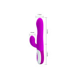 Pretty Love - Vibrateur Gonflable Rechargeable Dempsey | Vybes.it
