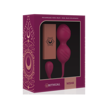 RITHUAL - NISHA BOLAS KEGEL RECARGABLES VIBRADORAS ORQUIDEA