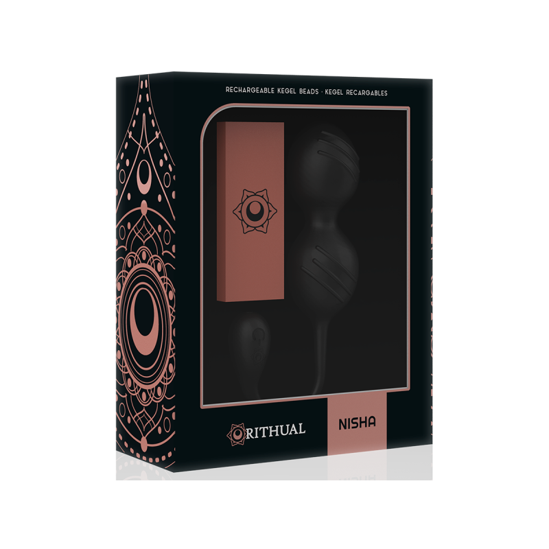 RITUAL NISHA BOLAS KEGEL RECARGABLES VIBRADORAS NEGRO - RITHUAL - /pr…