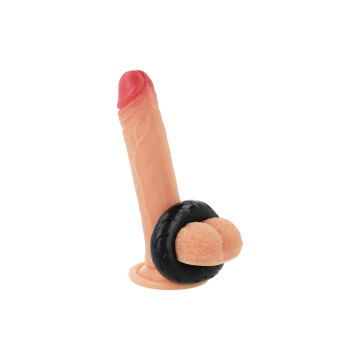 POWERING - SUPER FLEXIBLE Y RESISTENTE ANILLO PENE  5CM PR08 NEGRO