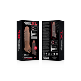 Virilxl - Extension De Pénis Marron En Silicone Liquide V9 |