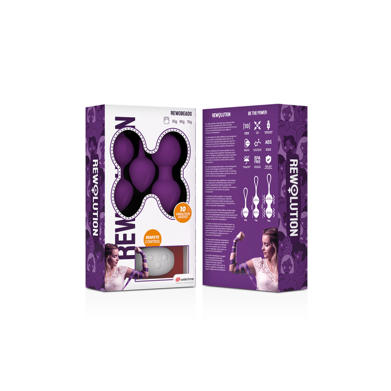 Rewolution - Rewobeads Bolas Vibradoras Control Remoto Con
