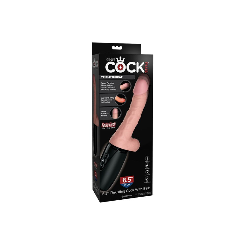 King Cock - Plus Triple Threat Natural | Vybes.it