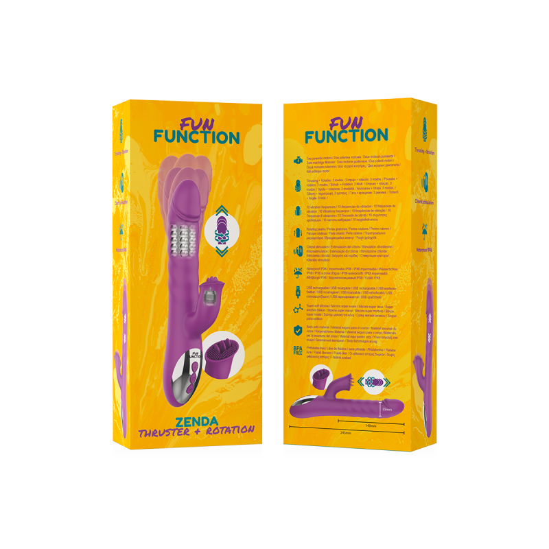 FUN FUNCTION - ZENDA THRUSTER E ROTAZIONE - Rotatori vibranti