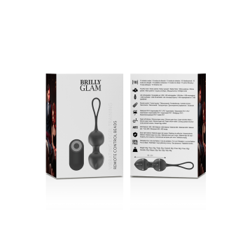 Brilly Glam - Perles De Kegel Vibrantes Télécommande | Vybes.it