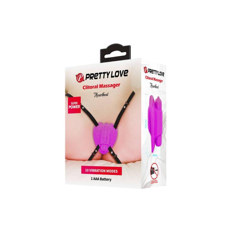 Pretty Love - Masajeador De Clítoris Heartbeat 10 Modos De
