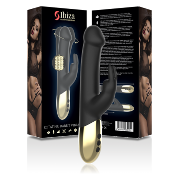 IBIZA - VIBRADOR ROTADOR PERLADO RABBIT