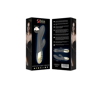 IBIZA - SUPER SOFT RABBIT VIBRATOR - IBIZA TECHNOLOGY - G Spot Vibrat…