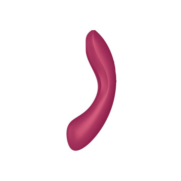 Satisfyer - Curve Trinity 1 Air Pulse Vibration Rojo | Vybes.it