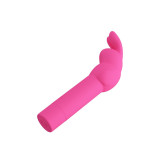 PRETTY LOVE - GERARDO FUSCHIA RABBIT SILICONE VIBRATOR - FUN TOYS - M…