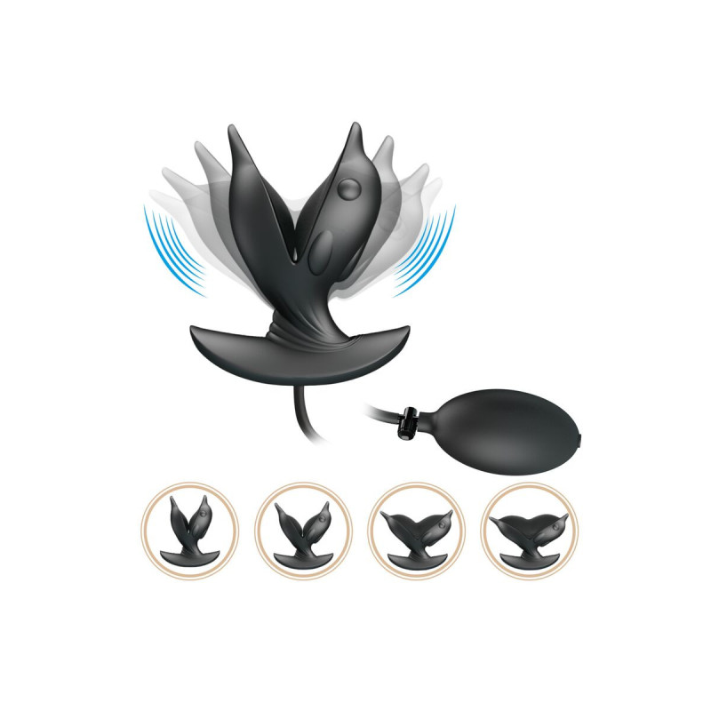 Pretty Love - Plug Anal Delfin Inflable & Recargable | Vybes.it