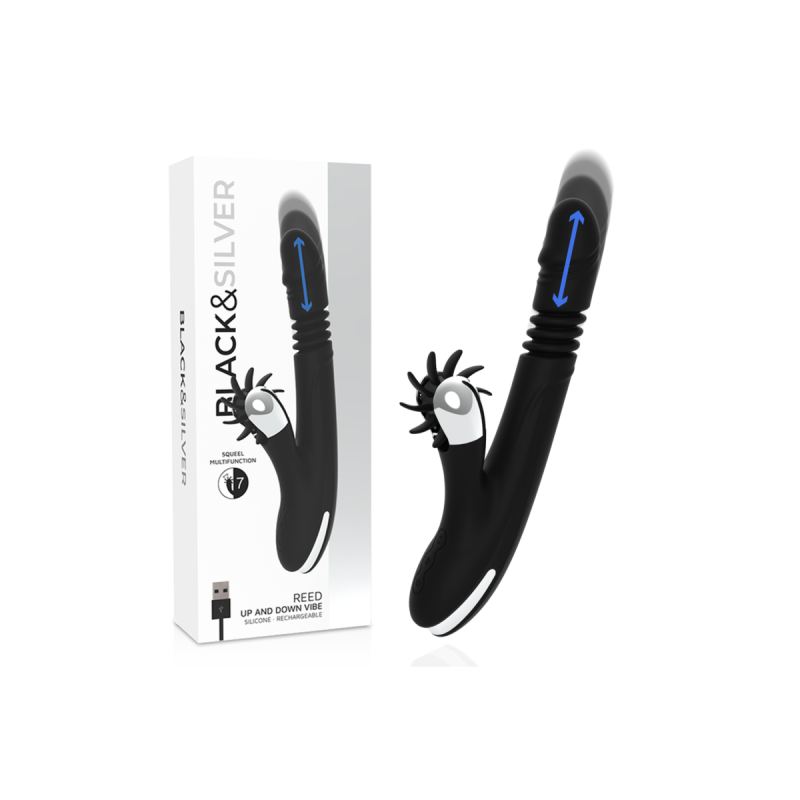 Black&Silver - Vibra Su E Giù Con Canna Di Coniglio | Vybes.it