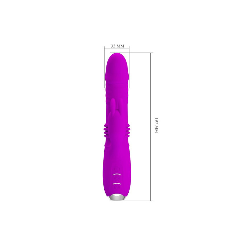 Pretty Love - Dorothy Vibrador Conejo Recargable Morado | Vybes.it