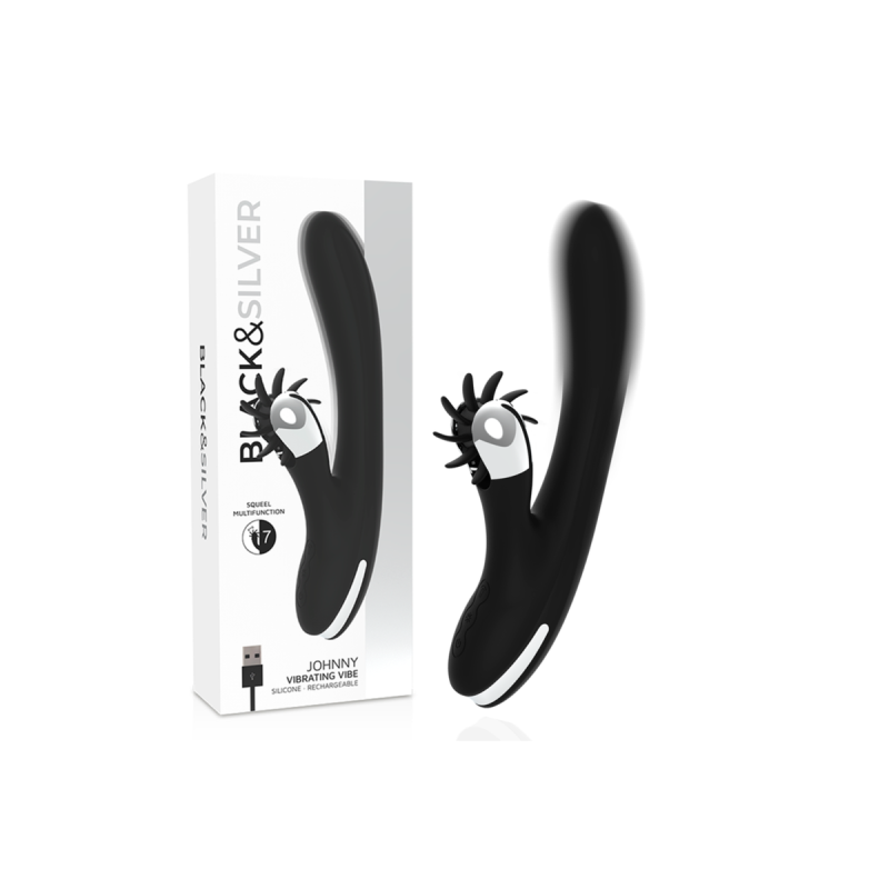Black&Silver - Bunny Johnny Vibrating Vibe | Vybes.it